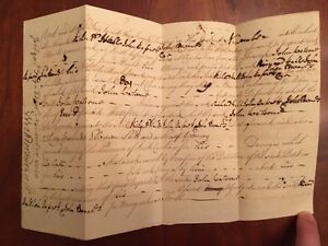 RARE 1740 Charleston, COLONIAL South Carolina Legal Document Beaufort Edwards SC