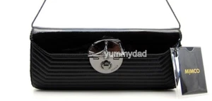 MIMCO OFFBEAT LEATHER CLUTCH IN BLACK BNWT RRP$249  - Bild 1 von 7