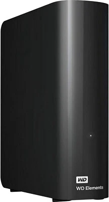 WD Elements 14TB USB 3.0 Desktop External Hard Drive WDBWLG0140HBK-NESN Black - Image 1 of 2