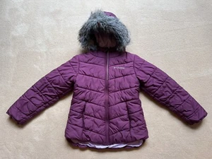 Girls Columbia Katelyn Crest II Puffer Jacket Marionberry Size Medium 10/12 EUC! - Picture 1 of 8