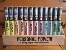 Anthony Tony Robbins Personal Power 30 Day Program Audio Cassette Tapes