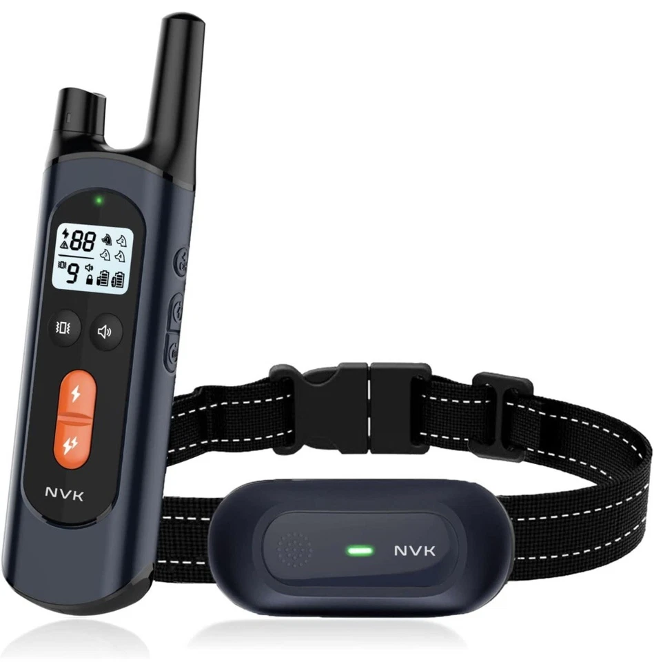 dog training collar waterproof rechargeable wi th remote - Image 1 of 3