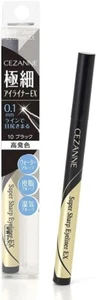 Delineador de ojos Cezanne Super Sharp EX 0,1 mm Nº10 negro hecho en Japón - Imagen 1 de 3