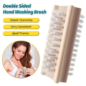 Wooden Nail Brush for Scrubbing, Fingernail Brush Nail Scrub Brush Cleaner - Picture 1 of 16