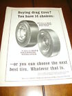 1965 M & H Tire Co Race Master Slicks  ***Original Ad***