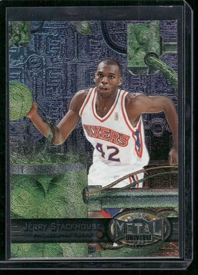 1997-98 Metal Universe #95 Jerry Stackhouse - Image 1 of 2
