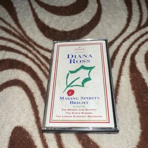 Diana Ross Cassette Hallmark Making Spirits Bright Christmas Holiday 1994 - Picture 1 of 5
