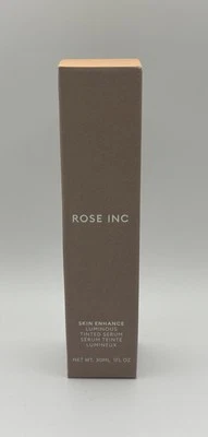 NEW NIB ROSE INC Skin Enhance Luminous Skin Tinted Serum 020 Full Size 30ml/1oz - Image 1 of 4