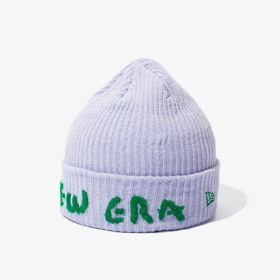 Gorro New Era 2025 Basic Puño Tejido Hilo Molle, Púrpura Claro - Talla Gratis Foto 1 de 4