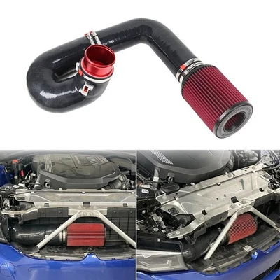 Sistema de admisión de aire frío de montaje delantero para BMW M340i M440i 540i B58 3.0T Turbo 2019+ Foto 1 de 4