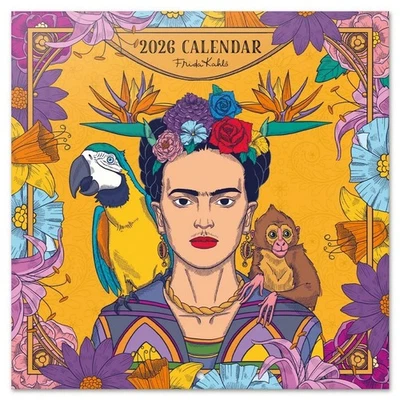 Calendrier mural Erik, Frida Kahlo 30x30cm (2026) - Photo 1/4