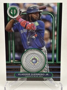 2024 Topps Tribute Stamp Of Approval Relic Green Vladimir Guerrero Jr 05/99 - Bild 1 von 3