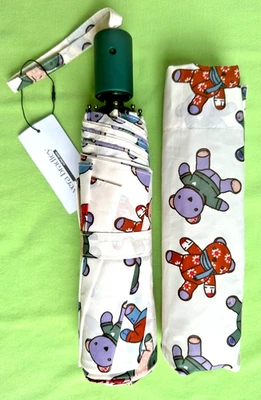 VERA BRADLEY TOSSED TEDDIES UMBRELLA:NWT - Image 1 of 4