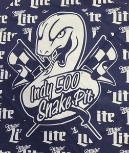 2015 Indianapolis 500 Miller Light Werbe Snake Pit Bandana - vom Renntag - Bild 1 von 2