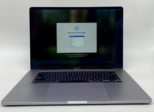 Apple MacBook Pro 16" 2019 A2141 i9-9880HK 2,3GHz 32GB DDR4 1TB SSD grau B-/LESEN - Bild 1 von 12
