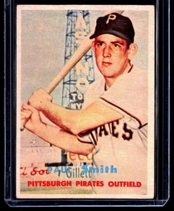1957 Topps Paul Smith Pittsburgh Pirates #345 SET BREAK - Picture 1 of 2