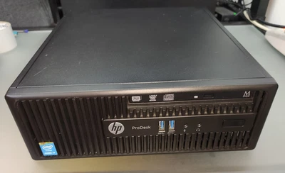 PC SFF G2.5 HP ProDesk 400 Intel i7-4790S RAM 16GB SSD 128GB Windows 10 Pro - Imagen 1 de 4
