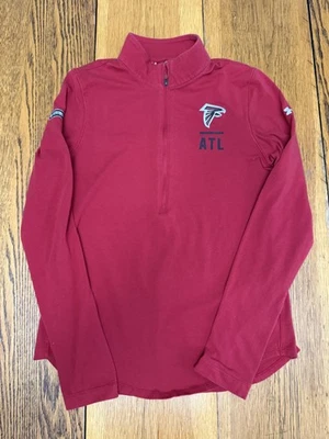 Atlanta Falcons Shirt Mens Medium NFL Football UA Combine Authentic Long Sleeve - Image 1 of 4