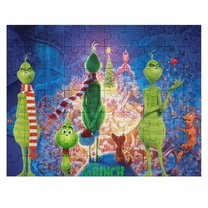 Rompecabezas El Grinch 70 Piezas Regalo para Niños Fácil de Montar - Imagen 1 de 6