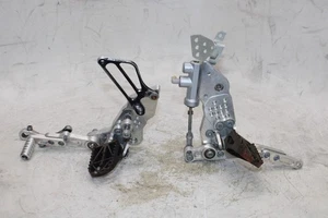 2011 APRILIA DORSODURO 750 OEM RIGHT LEFT REARSETS REAR SET DRIVER FOOT PEGS - Picture 1 of 20