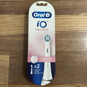 ¡¡NUEVO!! Cabezales de cepillo de repuesto Oral-B iO (paquete de 2) cuidado suave - Imagen 1 de 6