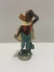 Vintage Krippenfigur 4 3/4" groß Keramik Hirte - Bild 1 von 9