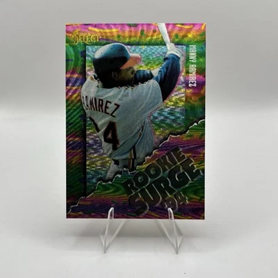 1994 Select Manny Ramirez Rookie Surge #RS10 Cleveland Indians       -B2 - Image 1 of 2