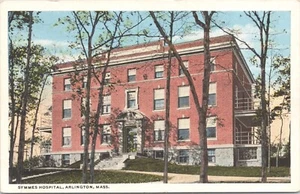 Postal antigua - HOSPITAL SYMMES - Arlington, Mass - Imagen 1 de 2
