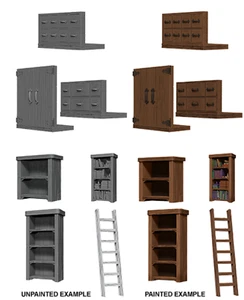 ARCHIVIST LIBRARY Wizkids cortes profundos miniaturas WZK73363 D&D - Imagen 1 de 3