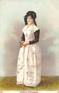 CPA SUISSE COSTUME FRIBOURGEOIS - Picture 1 of 1