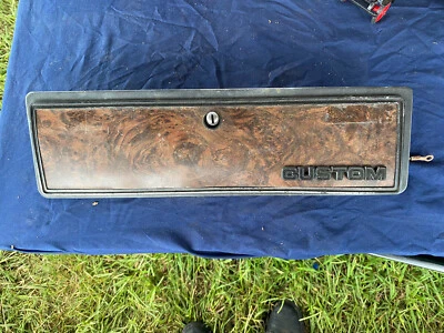 Camión Ford F100 1973 1979 personalizado madera grano tablero guantera puerta 78 77 76 75 74 Foto 1 de 4