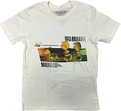 Camiseta Peanuts Charlie Brown Linus Snoopy Since 1950 Niño Beige Pequeña Foto 1 de 2