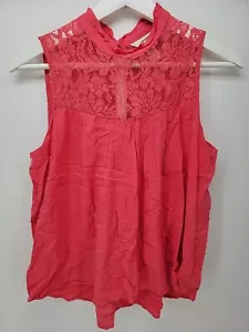 Top blusa donna Arizona Jean Company con lacci taglia S rosa - Foto 1 di 8