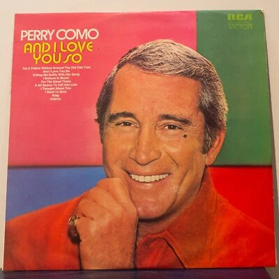 PERRY COMO - AND I LOVE YOU SO - Vinyl LP - RCA - 1973 - VG FREE POSTAGE (1178) - Image 1 of 4