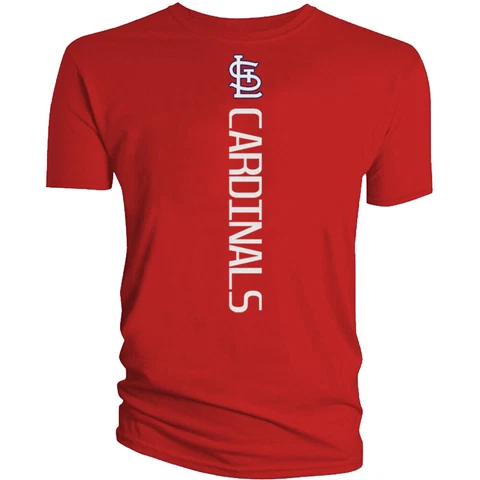 St. Louis Cardinals T-Shirt STL Vertical Graphic Cover
