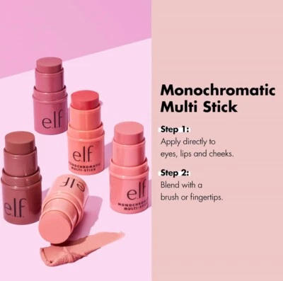 e.l.f., Monochromatic Multi Stick, Creamy, Lightweight, Versatile, Luxurious - Image 1 of 4