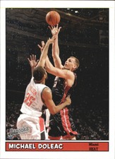 2005-06 Topps Bazooka Minis Miami Heat Basketball Card #62 Michael Doleac