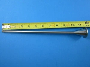 12" LONG Snack Stick tube 3/8" dia x 2" base for Vevor sausage stuffer - Picture 1 of 8