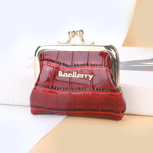 Lock Coin Purse for Women Large Capacity Coin Holder Purse Handbag Vintage Bag - Picture 1 of 29