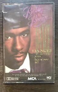 Dance!...Ya Know It! by BOBBY BROWN Cassette 1989 MCA - Picture 1 of 4