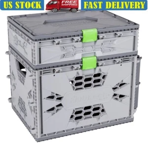 Caja de almacenamiento de kayak Tuff Krate Premium con dos soportes de varilla diseño duradero nueva - Imagen 1 de 7