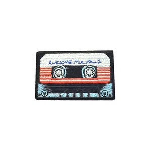 Guardians Of The Galaxy Awesome Mix Tape Vol 2 Iron On Patch Starlord Badge - Picture 1 of 2