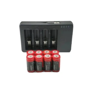 Quick Help Airo Rechargeable 123A Batteries 3.7V - Picture 1 of 7
