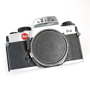 Leica R4 35mm SLR film camera body only Silver Leitz Working SN160XXXX