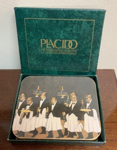 Neu Server Charge Of The Weinflasche Brigade Placido Untersetzer Holz 4 Untersetzer Set - Bild 1 von 9
