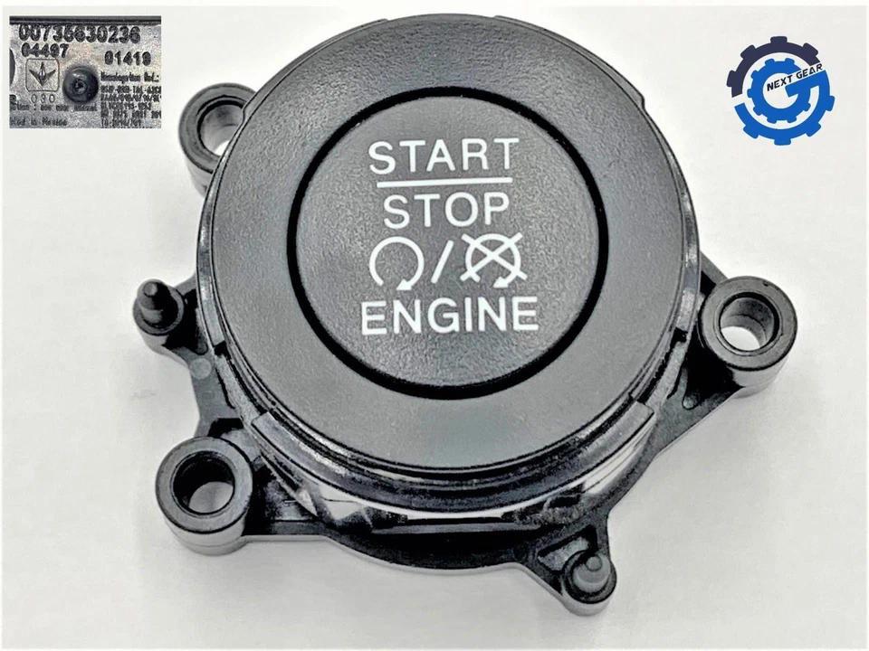 735630236 Novo Botão de Ignição Start Stop para 2013-2016 Fiat 500X - Imagem 1 de 4