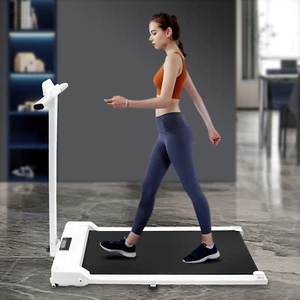 Flache Laufband Elektrische Laufbänder Walking Pad Laufband mit LED 1-6 km/h - Bild 1 von 20