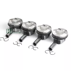 4x Pistons & Rings Φ84mm Φ22mm / 11:1 STD for BMW 2.0T N20B20 320i 420i F30 F32 - Picture 1 of 7
