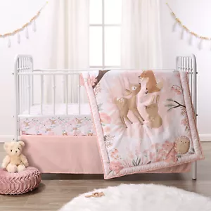 The Peanutshell Fairytale Forest Set di biancheria da letto 3 pezzi in microfibra per culla bambina - Foto 1 di 7