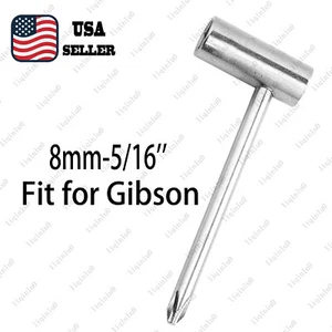 8mm 5/16" Long Guitar Truss Rod Adjustment Wrench Tool Fit for Gibson Guitar - Picture 1 of 5
